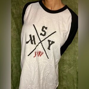 White "MSY" Men's Baseball T-Shirt